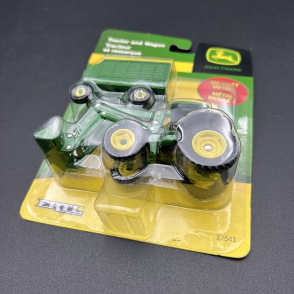 ERTL John Deere Tractor Loader with Wagon New 37541 -Tomy - Picture 11 of 11